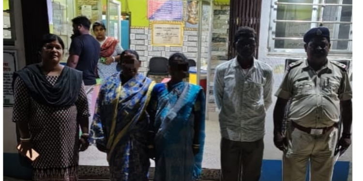 বাকহীন অন্তঃসত্ত্বা মহিলাকে স্বামীর কাছে ফিরিয়ে মানবিক দৃষ্টান্ত স্থাপন হরিপাল থানার পুলিশের