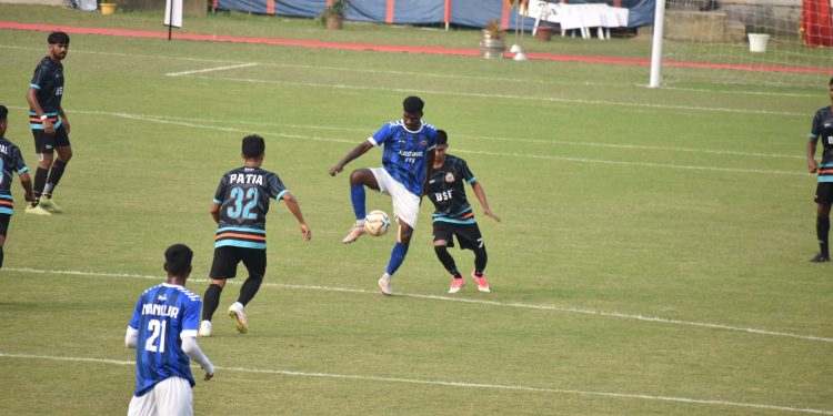 বিএসএফ-এর ৪৮তম আন্তঃসীমান্ত ফুটবল টুর্নামেন্টের রঙিন সূচনা