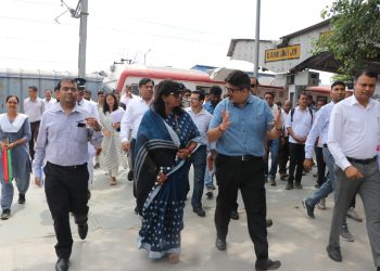 পূর্ব রেলের জেনারেল ম্যানেজার হাওড়া-ডানকুনি-বর্ধমান সেকশন পরিদর্শন করলেন