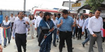 পূর্ব রেলের জেনারেল ম্যানেজার হাওড়া-ডানকুনি-বর্ধমান সেকশন পরিদর্শন করলেন
