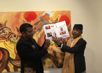 ললিত কলা আকাদেমিতে দিবাকর চক্রবর্তীর ৪২তম একক প্রদর্শনী, শিল্পসাধনার দীর্ঘ যাত্রার প্রতিফলন